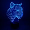 Leopard Style 3D Touch Switch Control LED Light, 7 Color Discoloration Creative Visual Stereo Lamp Desk Lamp Night Light - Image 9