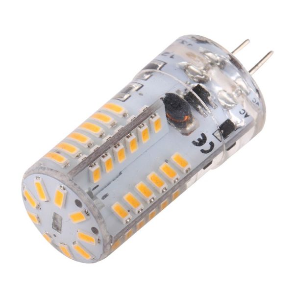 G4 2800-3200K 200LM 57LEDs Silicone LED Corn Light, 3014 SMD, Light Color: Warm White, AC / DC 12-16V - Image 3