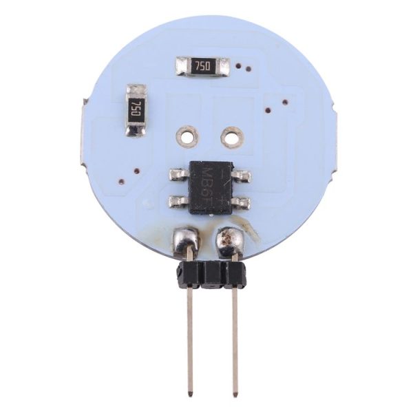 G4 6 LEDs SMD 5050 72LM 2800-3200K Stepless Dimming Energy Saving Light Pin Base Lamp Bulb, DC 12V (Warm White) - Image 4
