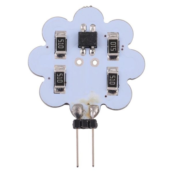 G4 12 LEDs SMD 5730 240LM 2800-3200K Plum Flower Shape Stepless Dimming Energy Saving Light Pin Base Lamp Bulb, DC 12V (Warm White) - Image 4