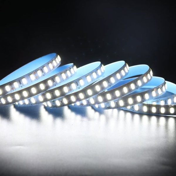 1m Bare Board 5730 SMD LED White Light Computer Host Rope Light, DC 12V - Image 4