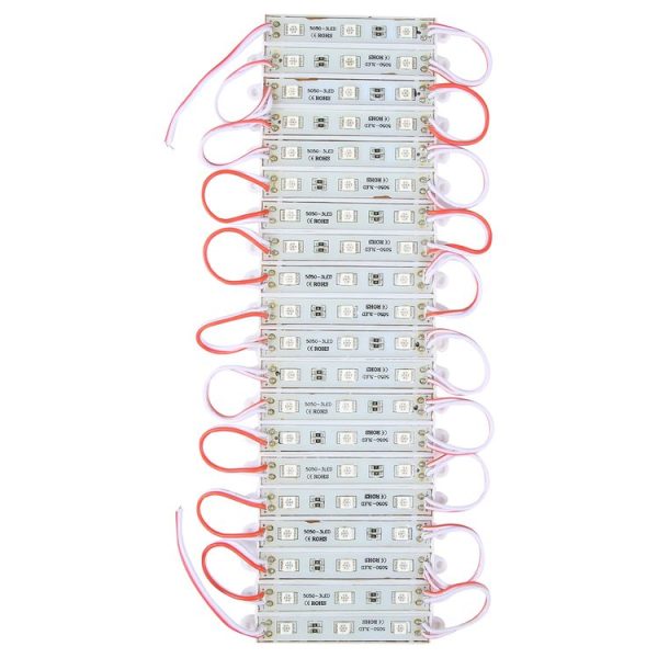 60LEDs 5050 SMD LED Modules Red Light Decorative Light, DC 12V - Image 2