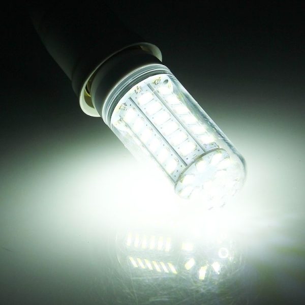 E27 5W LED Corn Light, 56 LEDs SMD 5730 Bulb, AC 220V - Image 6