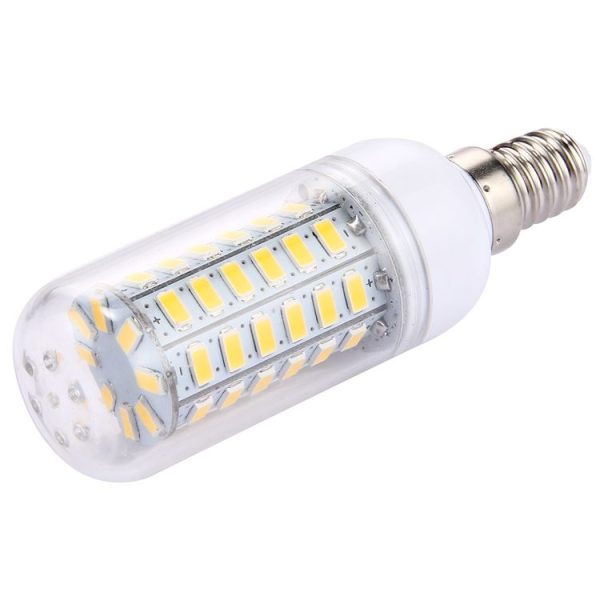 E14 5W LED Corn Light, 56 LEDs SMD 5730 Bulb, AC 220V - Image 2