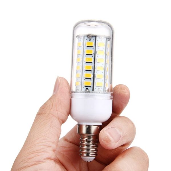 E14 5W LED Corn Light, 56 LEDs SMD 5730 Bulb, AC 220V - Image 5