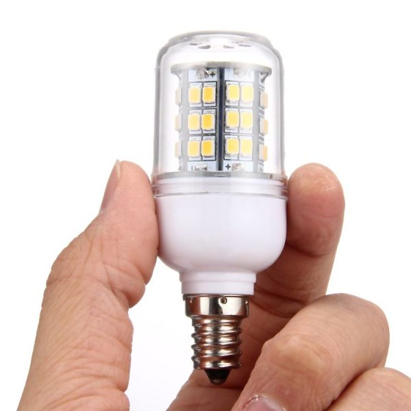 E12 2.5W LED Corn Light, 48 LEDs SMD 2835 Bulb, AC 220V - Image 6
