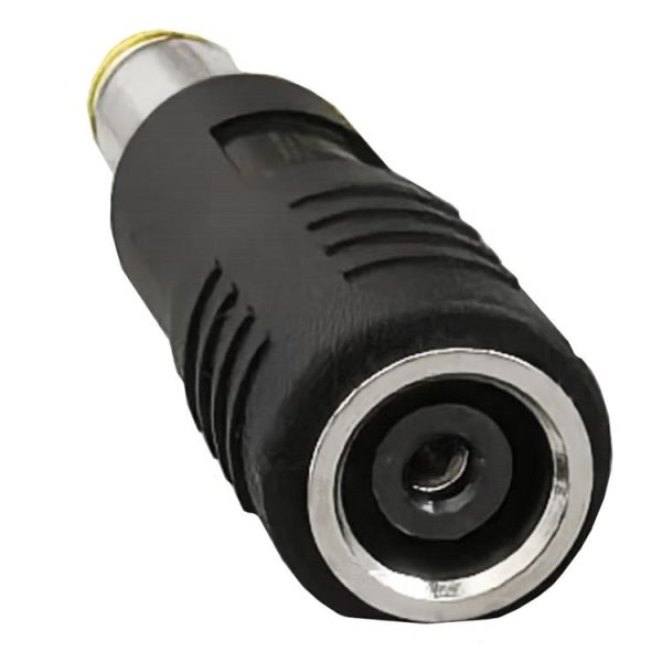 DC 8.0mm x 2.0mm Female to DC 7.9mm x 0.9mm Male Adapter for Solar Panels (Black) - Image 3
