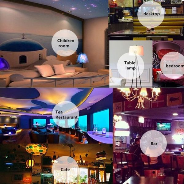 G80 E27 4W IP65 Waterproof Warm White 3D Fireworks LED Bulb, 2700K 48 LEDs SMD 2835 Vintage Atmosphere Decoration Art Lamp, AC 85-265V - Image 9