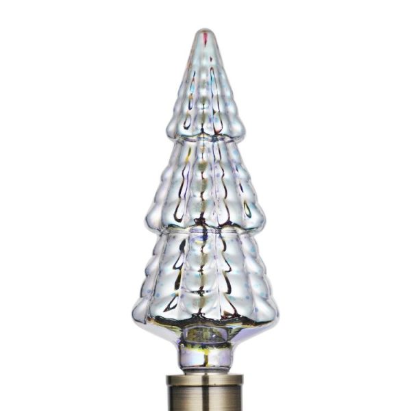 E27 4W IP65 Waterproof Christmas Tree Shape Warm White 3D Fireworks LED Bulb, 2700K 48 LEDs SMD 2835 Vintage Atmosphere Decoration Art Lamp, AC 85-265V - Image 2