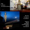 E27 4W IP65 Waterproof Christmas Tree Shape Warm White 3D Fireworks LED Bulb, 2700K 48 LEDs SMD 2835 Vintage Atmosphere Decoration Art Lamp, AC 85-265V - Image 9