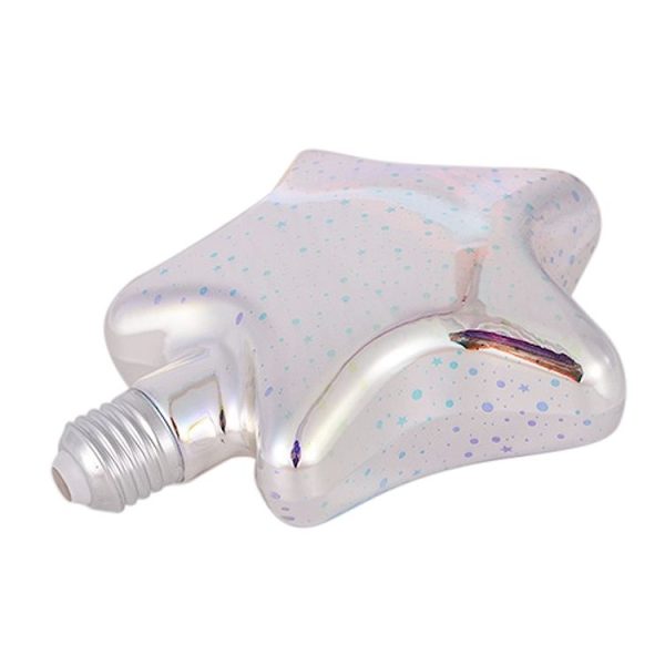 E27 4W IP65 Waterproof Star Shape Warm White 3D Fireworks LED Bulb, 2700K 48 LEDs SMD 2835 Vintage Atmosphere Decoration Art Lamp, AC 85-265V - Image 2