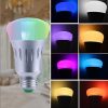 JH-G05 E27 7W WiFi Smart LED Light Bulb, 6000K+RGB 600LM Works with Alexa & Google Home, AC 175-255V (Silver) - Image 10