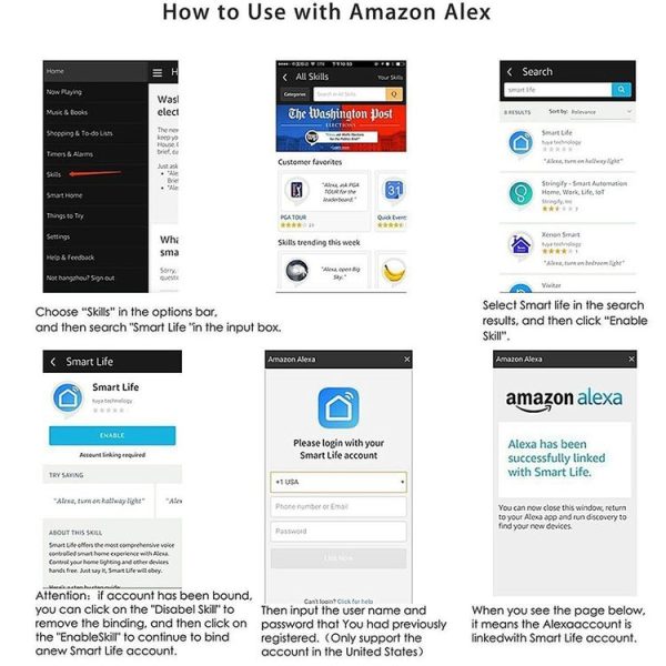 JH-G05 E27 7W WiFi Smart LED Light Bulb, 6000K+RGB 600LM Works with Alexa & Google Home, AC 175-255V (Silver) - Image 7