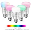 JH-G05 E27 7W WiFi Smart LED Light Bulb, 6000K+RGB 600LM Works with Alexa & Google Home, AC 175-255V (Silver) - Image 8
