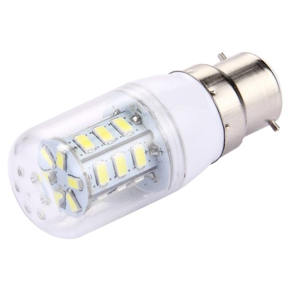 B22 2.5W LED Corn Light 24 LEDs SMD 5730 Bulb, AC 110-220V (White Light) - Image 2