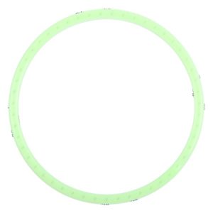 70mm 3W DIY Assembly Light COB LED Decorative Circle DC9V (Green Light)