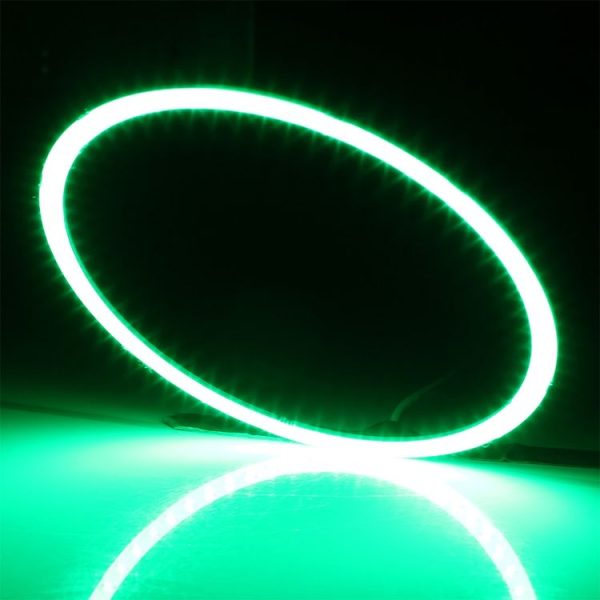 70mm 3W DIY Assembly Light COB LED Decorative Circle DC9V (Green Light) - Image 4