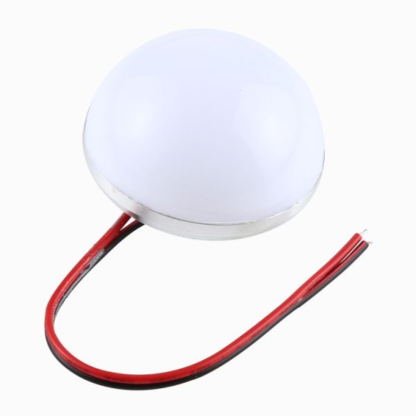48mm 5W Semi-circular LED Bulbs, DC 12V (Warm White) - Image 2