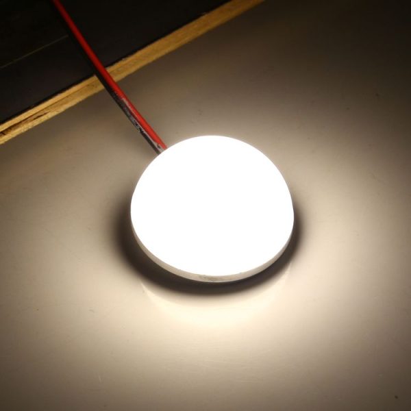 48mm 5W Semi-circular LED Bulbs, DC 12V (Warm White) - Image 5