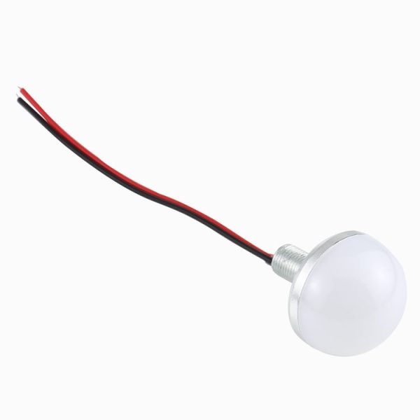 35mm 3W Semi-circular LED Bulbs, DC 24V (Warm White) - Image 4