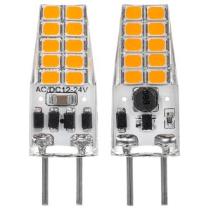 GY6.35 3W 245-280LM 20 LED SMD 2835 Dimmer Corn Light Bulb, AC / DC 12V