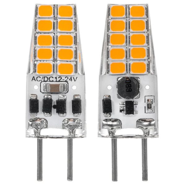 GY6.35 3W 245-280LM 20 LED SMD 2835 Dimmer Corn Light Bulb, AC / DC 12V
