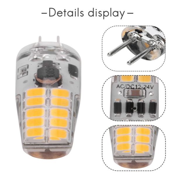 GY6.35 3W 245-280LM 20 LED SMD 2835 Dimmer Corn Light Bulb, AC / DC 12V - Image 4