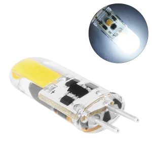 GY6.35 2W 110-140LM LED 1505 COB Corn Light Bulb, AC / DC 12V (White Light)