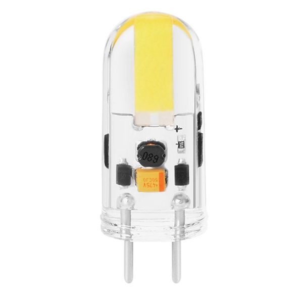 GY6.35 2W 110-140LM LED 1505 COB Corn Light Bulb, AC / DC 12V (White Light) - Image 2