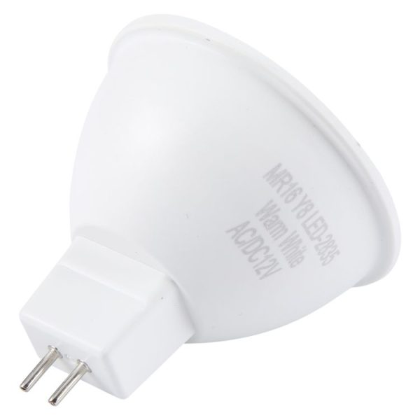 MR16 5W 8 LEDs SMD 2835 LED Spotlight, AC / DC12V (Warm White) - Image 3