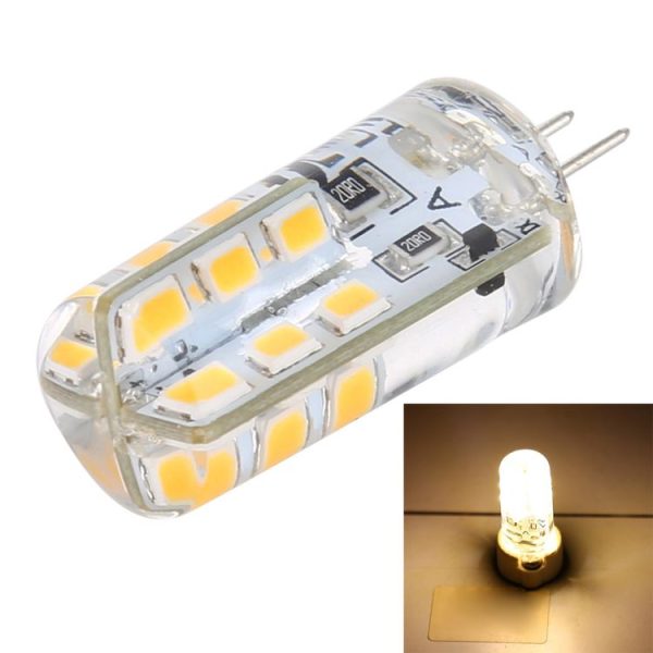 G4 SMD 2835 24 LEDs LED Corn Light Bulb, DC 12V (Warm White)