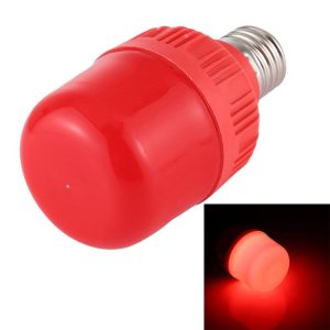 E27 7W Decorative Lighting LED Light Bulb, AC 110-220V (Red Light)