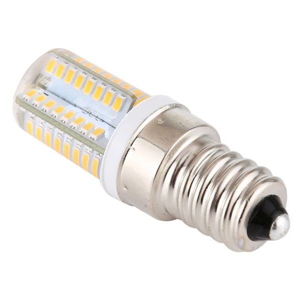 E14 SMD 3014 64 LEDs Dimmable LED Corn Light, AC 220V (Warm White) - Image 3