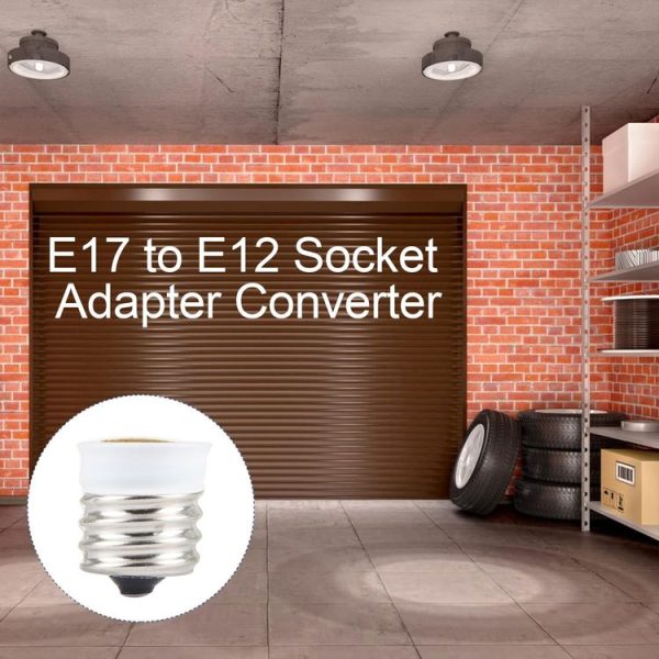 E17 to E12 Light Lamp Bulbs Adapter Converter - Image 4