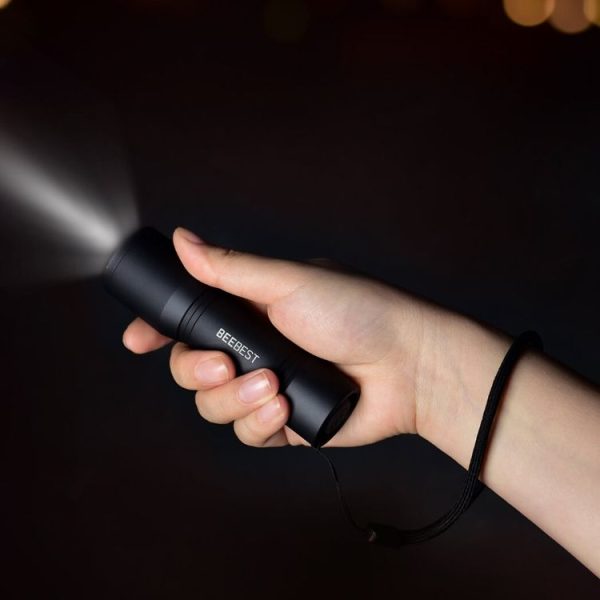 Original Xiaomi Youpin BEEBEST Portable Flashlight, Support Three-gear Mode (Black) - Image 8