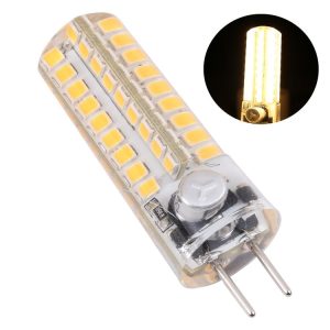 GY6.35 72 LEDs SMD 2835 Corn Light Bulb, AC / DC 12V (Warm White)