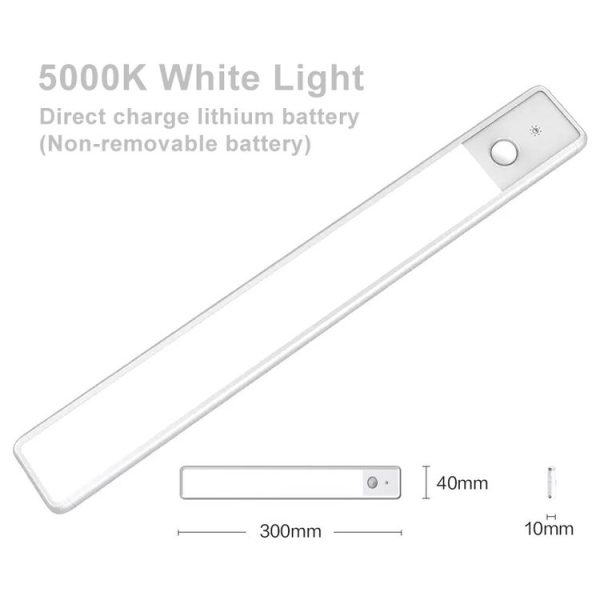 Original Xiaomi Youpin EZVALO 1W Wireless Light Sensor + Human Body Sensor Light, 5000K White Light, 30cm Length - Image 2