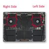 1 Pairs CPU Cooling Cooler Fan For Macbook Pro 14 14.2 inches A2442 EMC3650 2021 - Image 4