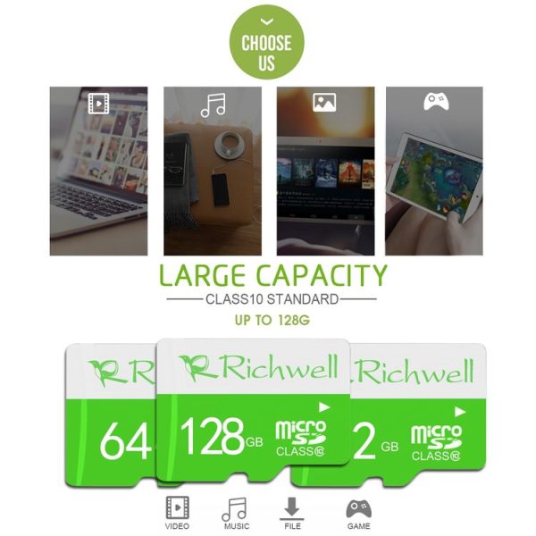 Richwell 32GB High Speed Class 10 Micro SD (TF) Memory Card - Image 5