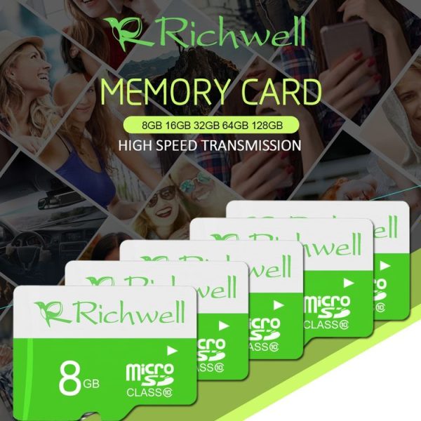 Richwell 8GB High Speed Class 10 Micro SD (TF) Memory Card - Image 4