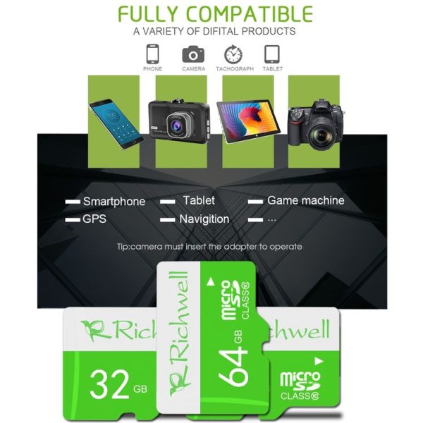 Richwell 128GB High Speed Class 10 Micro SD (TF) Memory Card - Image 7