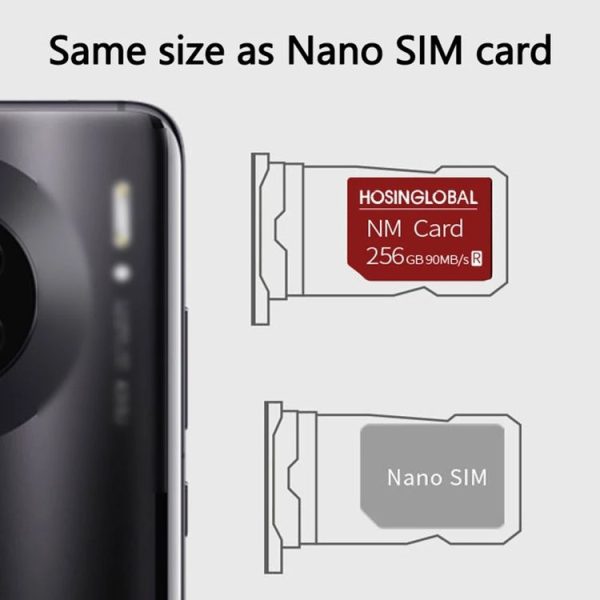 HOSINGLOBAL 90MB / s 256GB NM Card - Image 3