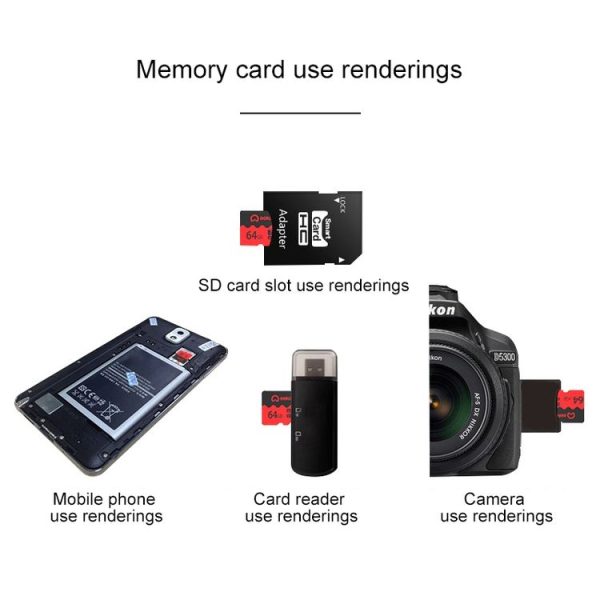 Eekoo 64GB U3 TF (Micro SD) Memory Card, Minimum Write Speed: 30MB / s, Flagship Version - Image 6
