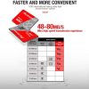 MICRODATA 128GB Class10 Red and Grey TF (Micro SD) Memory Card - Image 5