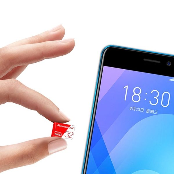 MICRODATA 32GB High Speed U1 Red and White TF (Micro SD) Memory Card - Image 6