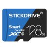 STICKDRIVE 128GB High Speed U3 Blue and Black TF (Micro SD) Memory Card - Image 2