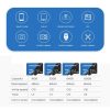 STICKDRIVE 128GB High Speed U3 Blue and Black TF (Micro SD) Memory Card - Image 6