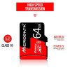 MICRODATA 64GB U3 Red and Black TF (Micro SD) Memory Card - Image 4