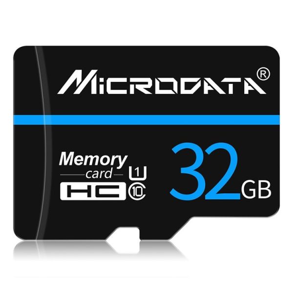 MICRODATA 32GB U1 Blue Line and Black TF (Micro SD) Memory Card - Image 2