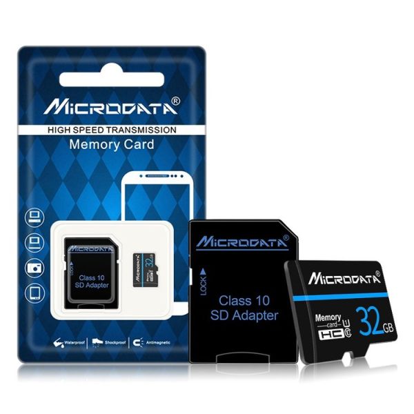 MICRODATA 32GB U1 Blue Line and Black TF (Micro SD) Memory Card - Image 6
